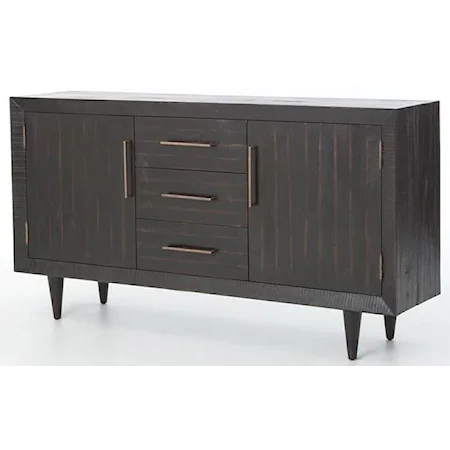 Media Console in Burnished Black